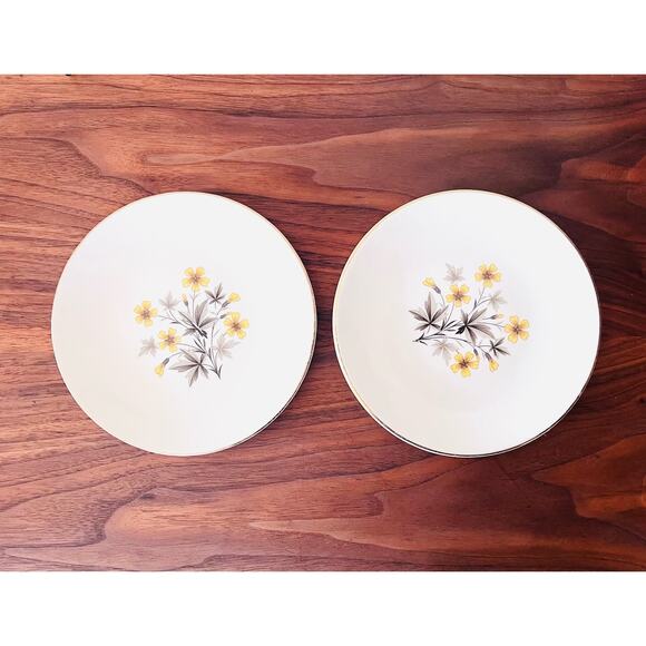 Sun Light by Edwin Knowles Bread and Butter Plate Set of 2 Replacement - Picture 6 of 8